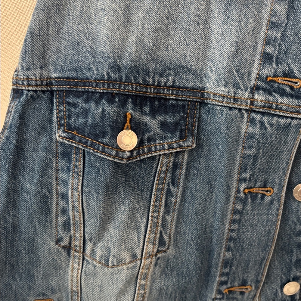 Parke Blue Denim Jean Jacket - Picture 5 of 9